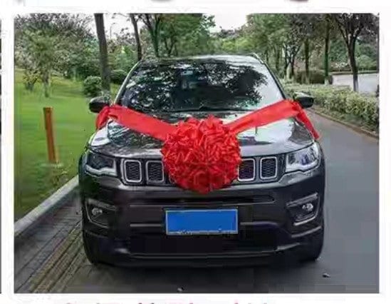 30cm Grooms Traditional Chinese Wedding Chest Pom Pom