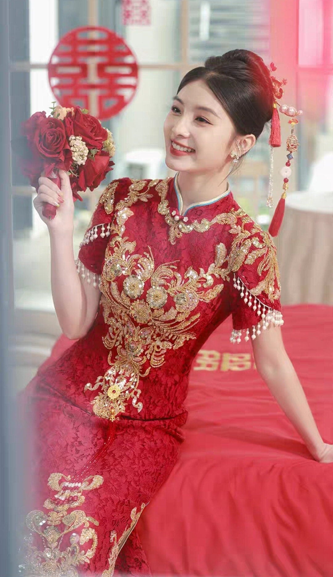 Oriental Wedding Bridal Qipao