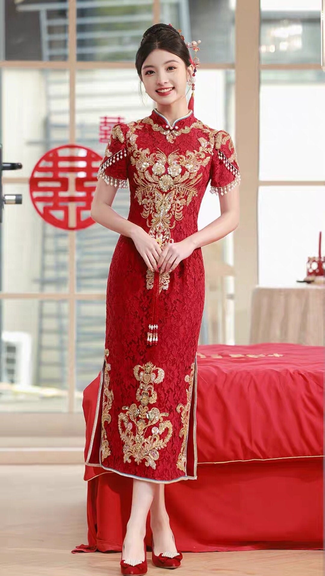 Oriental Wedding Bridal Qipao