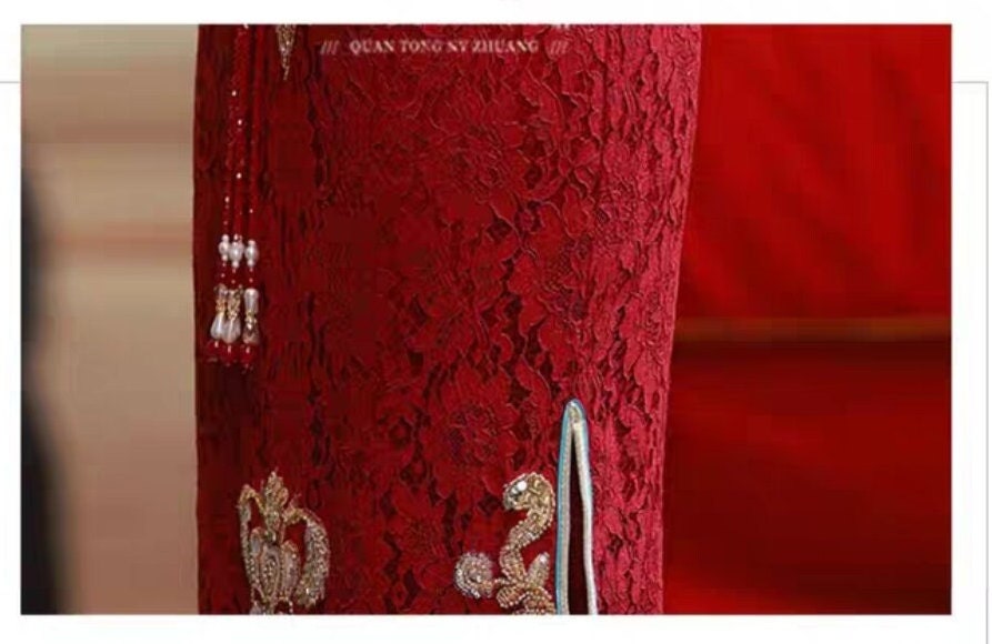 Oriental Wedding Bridal Qipao