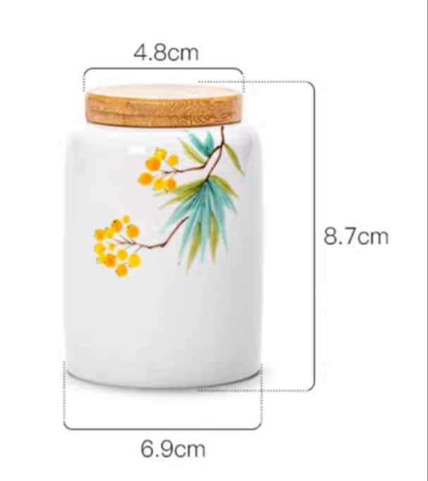 Ceramic Storage Jars/Vintage Chinese storage Jars/Sealed Jar Containers
