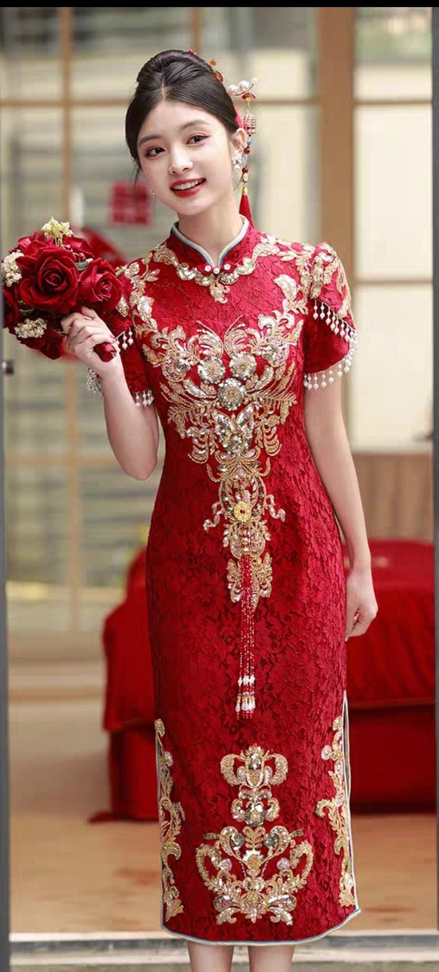 Oriental Wedding Bridal Qipao