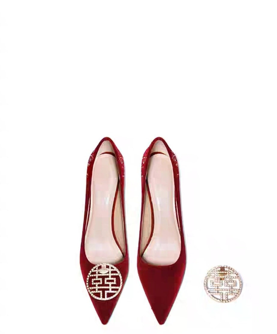 Traditional wedding bridal shoes/tea ceremony shoes