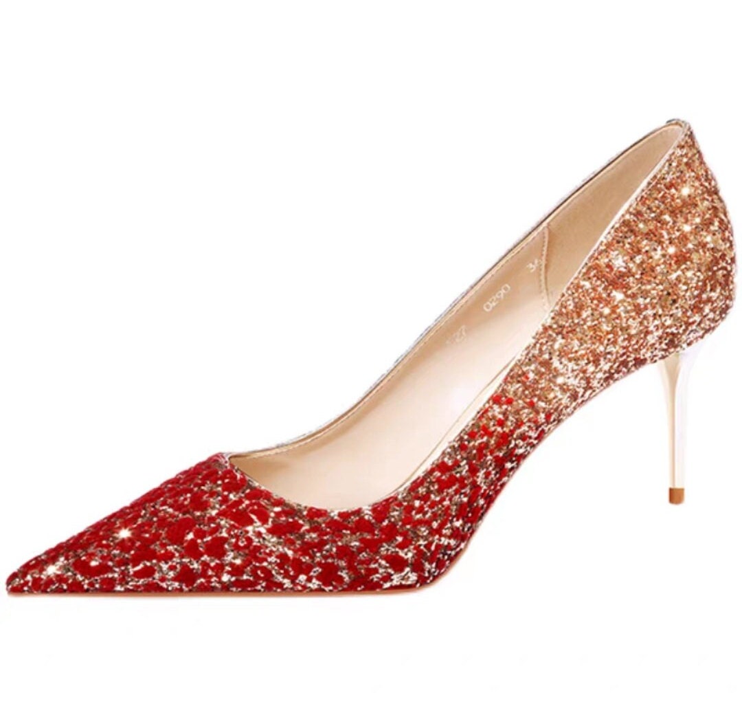 Oriental wedding bridal shoes/bridal crystal shoe