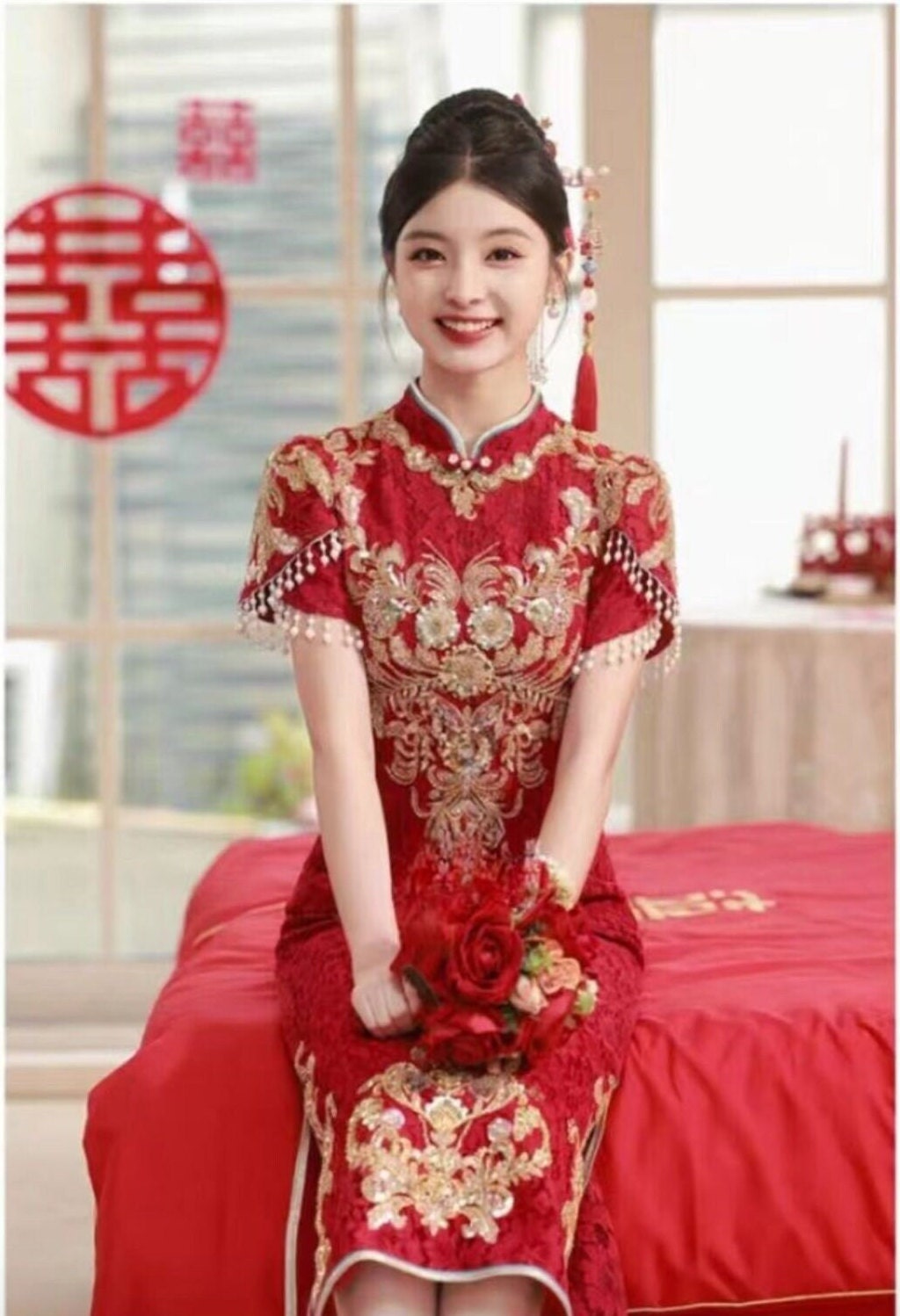 Oriental Wedding Bridal Qipao